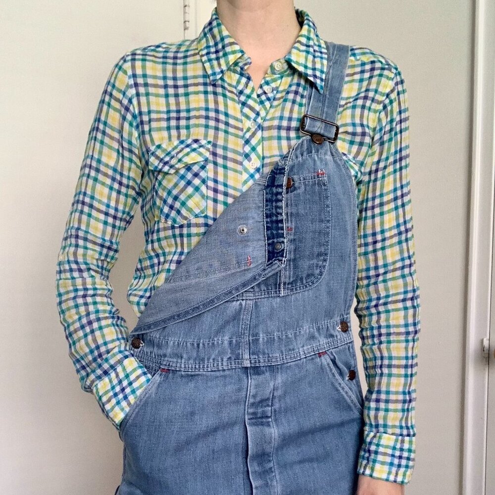 C&C California Long Sleeve Plaid Shirt Button Fisherman Coastal Cowgirl Rodeo